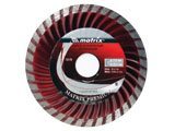ДИСК АЛМАЗНЫЙ ОТРЕЗНОЙ TURBO, 180 Х 22,2 ММ, СУХАЯ РЕЗКА MATRIX PREMIUM