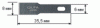 Лезвие OLFA (Олфа) OL-KB4-F/5