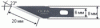 Лезвие OLFA (Олфа) OL-KB4-S/5
