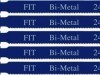 Полотна для электролобзика FIT по металлу 5 шт., Bi-metal, 75 мм